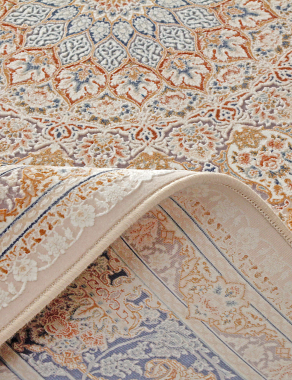 SHIRAZ - 9510 - CREAM /BLUE