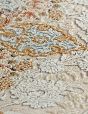 SHIRAZ - 9510 - CREAM /BLUE