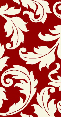SUNRISE - v861 - RED-CREAM