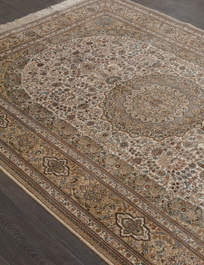 Tibet SILK & SILK - S-15 - CREAM/ BEIGE