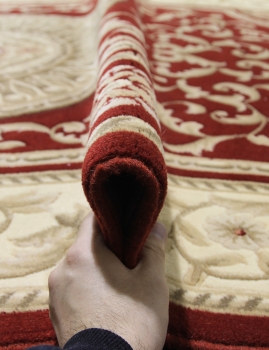 Woolen Machine-made carpets - ZY2339MA - RED