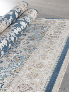 ZARINA - A050B - D.BLUE / CREAM