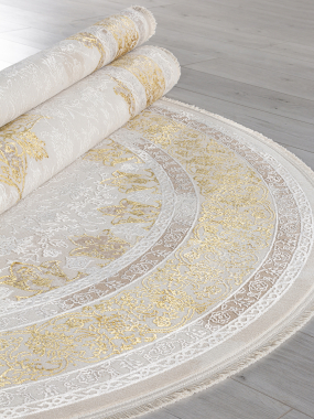 ZARINA - A064A - CREAM / GOLD FDY