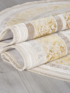 ZARINA - A064A - CREAM / GOLD FDY