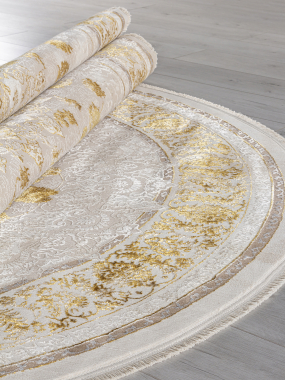 ZARINA - A123B - CREAM / GOLD FDY