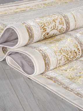 ZARINA - A123B - CREAM / GOLD FDY