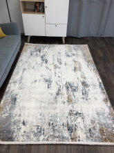 9347H - BLUE / CREAM