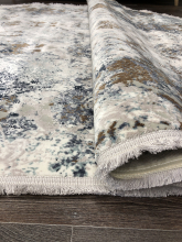 9354H - BLUE / CREAM