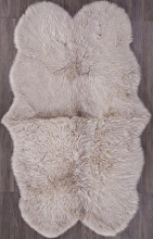 Sheepskin 95x190 - темно бежевый