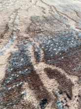 7676A - L.BLUE / CREAM