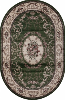 D066 GREEN OVAL