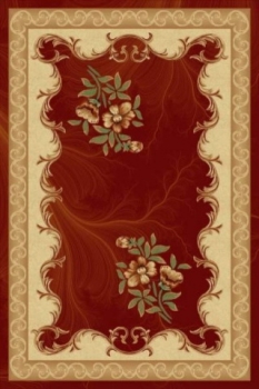 PACIFIC CARVING - 0514A - RED / CREAM