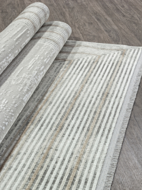 SANDALI - 29989A - L.GREY / CREAM