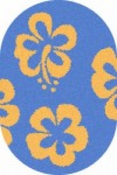 SHAGGY ULTRA - s605 - BLUE-YELLOW