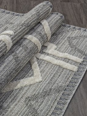 TUNIS - 6604A - L.GRAY / WHITE