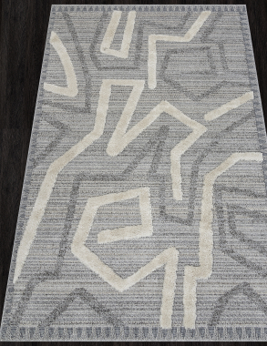 TUNIS - 6604A - L.GRAY / WHITE