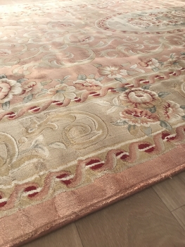 Viscose Machine-made carpets - A1030RS - PINK