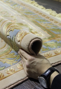 Wool&Viscose Machine-made carpets - STPY-92B - в дизайне