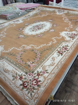 Woolen Machine-made carpets - QJ0277GMA - YELLOW