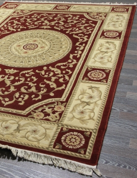 Woolen Machine-made carpets - ZY2339MA - RED