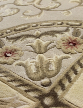 Woolen Machine-made carpets - ZY2339MB - CREAM
